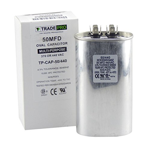 50 mfd Capacitor, Industrial Grade Replacement for Central