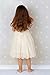 Bow Dream Lace Vintage Flower Girl's Dress Ivory 12