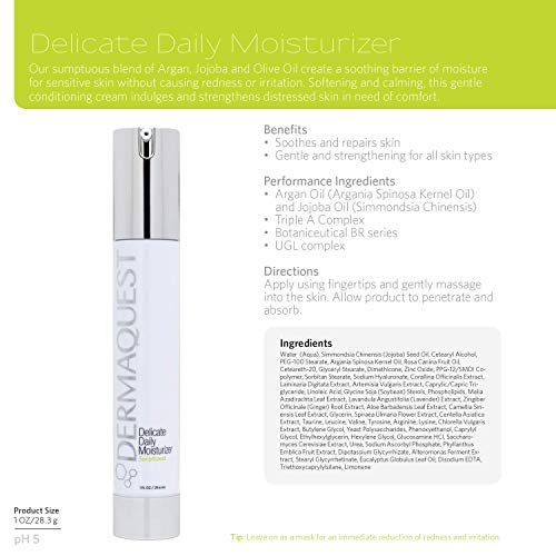 dermaquest delicate daily moisturizer