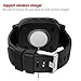 IP68 Waterproof for Apple Watch Case 44mm Series 4 Black,Full Sealed Rugged Case With Built-in Screen Protector for iWatch Case 44mm With Soft Silicone Watch Band