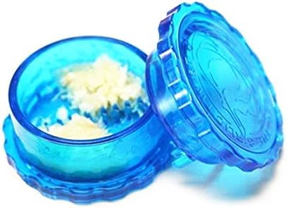 Premium Garlic Crusher Twister Mincer & Peeler Set, No Mess Garlic Press & Peeler Set with a Twist, Blue Color by Kitchen Popular