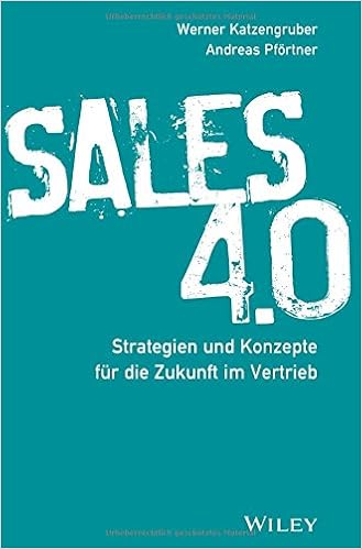 Cover des Buchs: Sales 4.0: Strategien und Konzepte für die Zukunft im Vertrieb