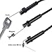 Buywell Wireless Endoscope,Inspection Camera,WiFi Borescope,Snake Camera for iOS &Android,Waterproof IP68 Camera,Hook Magnet Side View Mirror,Carrying Case Bag,Black 16.5Ft