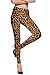 Women Sexy Mermaid Fish Scale Hologram Stretch Soft Shine Leggings Coffee