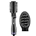 INFINITI PRO CONAIR BC178 Tourmaline Ceramic 1 1/2” inch Hot Air & Paddle Brush (1 1/2” inch, black/purple)thumb 1