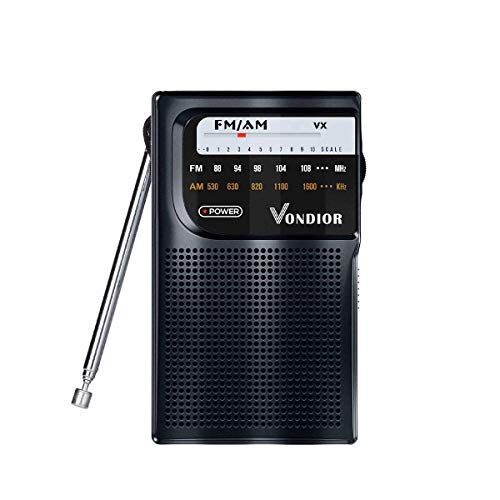 AM FM Radio Portable Best Reception Transistor Radio/Longest Lasting