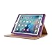iPad Pro 12.9 Case - The Original Purple & Tan Leather Smart Cover for iPad Pro 12.9