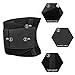 ZOUYUE Back Brace, Back Braces for Lower Back Pain Waist Trainer for Weight Loss Body Shaper Waist Trimmer Waist Trainer(Black,Small)
