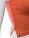 Doublju Women Sleeveless Half Turtleneck Tight T-Shirts