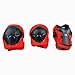 LUOYIMAN Child Protective Gear Set (Black with Red)