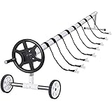 Yaheetech 21-feet Wide Inground Solar Cover Reel System for Swimming Pools