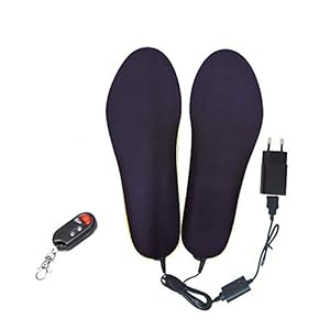 BININBOX Deluxe, verwarmde thermozool, oplaadbaar, USB-voetwarmer met batterij, voor winter, camping, vissen, wandelen…