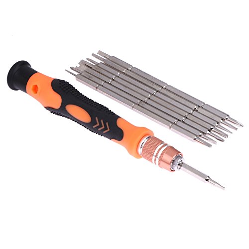 Awakingdemi Magnetic Driver Kit,9 In1 Professional Hardware Screwdrivers Precision Screwdriver Set Smart Phone Repair Tool Kit