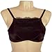 Chemisettes by Anne Modesty Panel Mock Cami Silky Poly & Lace Trim Black Size C