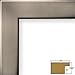 Craig Frames 26966 7 by 17-Inch Picture Frame, Smooth Wrap Finish, 1.26-Inch Wide, Silver Stainless