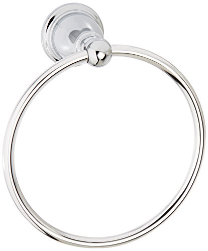 Moen yb2286ch brantford towel ring, chrome