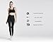 NIOFEI High Waist Inner Pocket Yoga Pants Tummy Control Workout Running Mesh Sexy Yoga Leggings