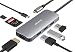 7 IN 1 USB C Hub Adapter for MacBook Pro 2019/2018/2017, MacBook Air 2018/2019 and More with 4K HDMI,3 USB 3.0 Ports, 100W Power Delivery and SD Micro SD Card Reader