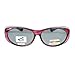 SA106 Womens Glare Blocking Polarized Lens 60mm Fit Over Oval Sunglasses Red