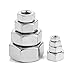 RuoFeng Stainless Steel Hex Nut Pack of 50 (M6)