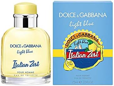 dolce y gabbana light blue italian zest