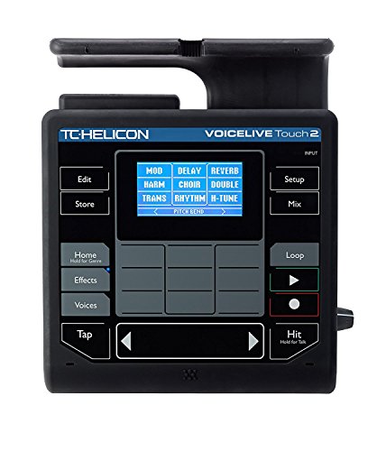 TC Helicon VoiceLive Touch 2 Vocal Effects Processor Bundle with 3 XLR Cables, 10ft Instrument Cable, and Polishing Cloth