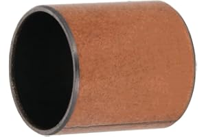 Aicosineg Oilless Bushings 16mm Bore x 18mm OD x 20mm Length Plain Bearings Wrapped Carbon Steel Base 1620 Sleeve Bearing 3pcs