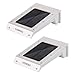 Vitovill Solar Lights, 20 LED Outdoor Wireless Solar Powered Motion Sensor Security Wall Light Lamp with DIM Light Mode for Garden, Patio, Yard, Driveway, Stairs and Pathway (2 Pack)