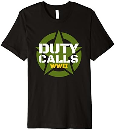 Duty Calls WW2 Star T-Shirt
