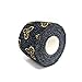Liftgenie Tearable Elastic Adhesive Weightlifting Tape | Protects Thumbs When Lifting Weights & Prevents Knurling | Stretchy Adhesive Athletic Hook Grip Tape for Weightlifters (Black, 3 Rolls)
