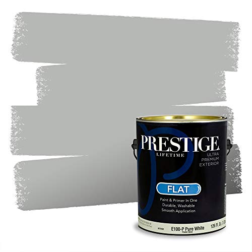 PRESTIGE Paints Exterior Paint and Primer In One, 1-Gallon, Flat, Comparable Ma…