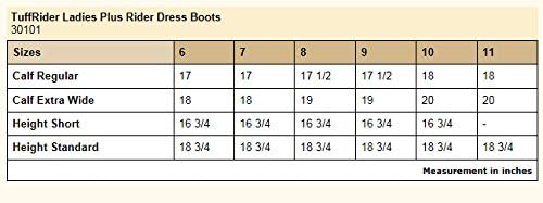 tuffrider plus rider dress boots