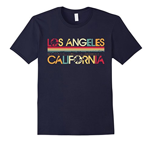 Mens los angeles california retro 70 s vintage surf tee…