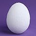 White Styrofoam Easter Eggs for Easter Decor, and Holiday Crafts