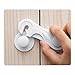 Cabinet Locks - Adoric Child Safety Locks 4 Pack - Baby Safety Cabinet Locks - Baby Proofing Cabinet Kitchen System with Strong Adhesive Tape primary