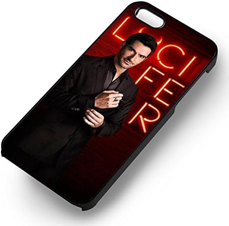 Lucifer Tv Series for Iphone 6 and Iphone 6s Case (Black Hardplastic Case)