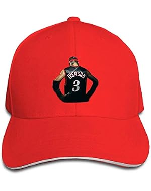Superstar Iverson Cap Allen Sandwich Peak Cap Baseball Cap Hip Hop Adjustable Hat