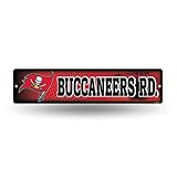 NFL Tampa Bay Buccaneers 16-Inch Plastic Street Sign Décor