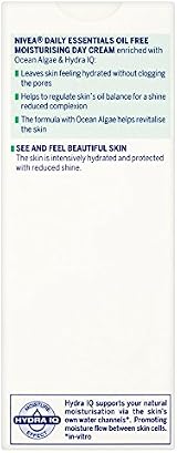 NIVEA Oil Free Moisturising Day Cream 50ml for Oily Combination Skin Matte view 8