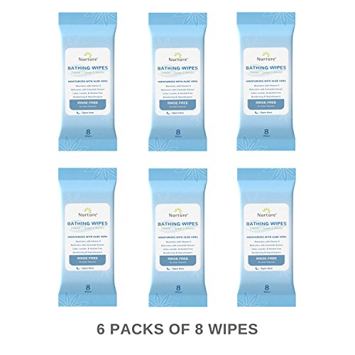 2 Bathing+6+Pack+Microwavable+Cloths+Vitamin