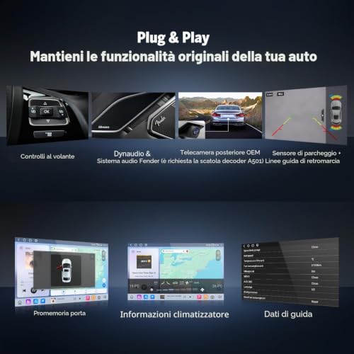 Eonon 9 Inch Car Radio for Volkswagen Seat Skoda Polo Golf V/VI Android 13 8GB+128GB 4G CarPlay Android Car Wifi GPS Bluetooth DSP EQ MirrorLink Reversing Camera