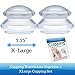 Cupping Warehouse Advanced (Hard) Supreme 2 X Large DEEP PRO 6065 Professional Cupping Therapy Set- Myofascial Cupping Set- Harder Silicone Cupping Set- Cupping Set Massage Therapy Cups
