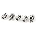 uxcell 5 Pcs 5.5mmx2.1mm DC Power Jack Socket Female Panel Mount Connector