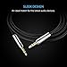 Anker 3.5mm Premium Auxiliary Audio Cable (8ft / 2.4m) AUX Cable for Headphones, iPods, iPhones, iPads, Home/Car Stereos and More (Black)