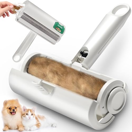 Pet Hair Remover,DAINTIER Reusable Lint Roller,Cat and Dog Portable Hair Remove…