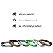 60 Pieces Pixelated Miner Crafting Style Character Wristband Bracelets Silicone Wristbands, Pixelated Theme Bracelet Designs for Mining Themed or Crafting Style Party Supplies (60 Pieces, Style 1)