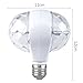 ZjRight Mini Disco Ball Lamp 3W E27 LED Strobe Bulb for Home Party Stages
