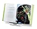 Prepara Chef's Center Cookbook Holder – Adjustable, rotates, Folds Flat, 12.25 x10, White