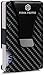 Minimalist Carbon Fiber Wallet with Metal Money Clip - Slim Card Holder Wallets for Men - RFID Blocking Wallet by Pirna