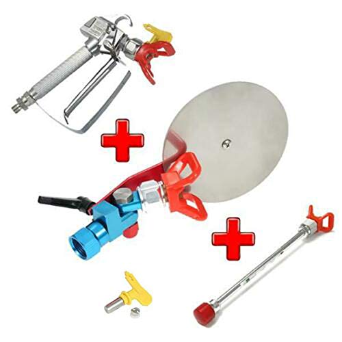 Universal Airless Paint Spray Guide Tool, Spraysteady The Ultimate Painting Tool, Splash Proof Universal Spray Guide Tool Spray Guide Accessory Tool for Airless Paint Spray Gun Sprayers